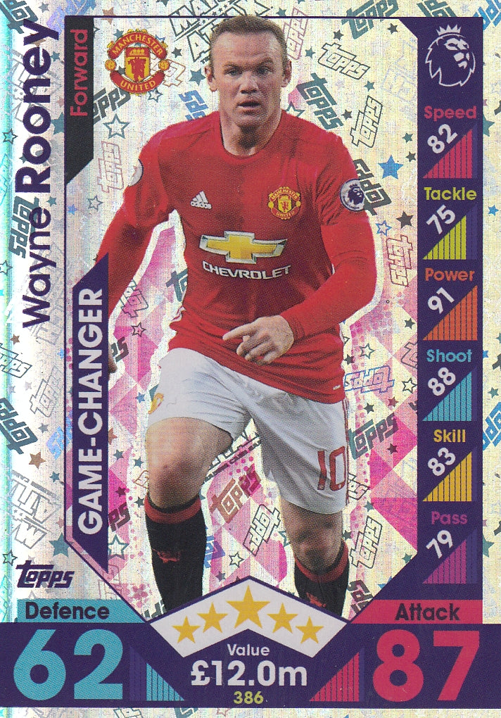 386. WAYNE ROONEY - MANCHESTER UNITED - GAME-CHANGER