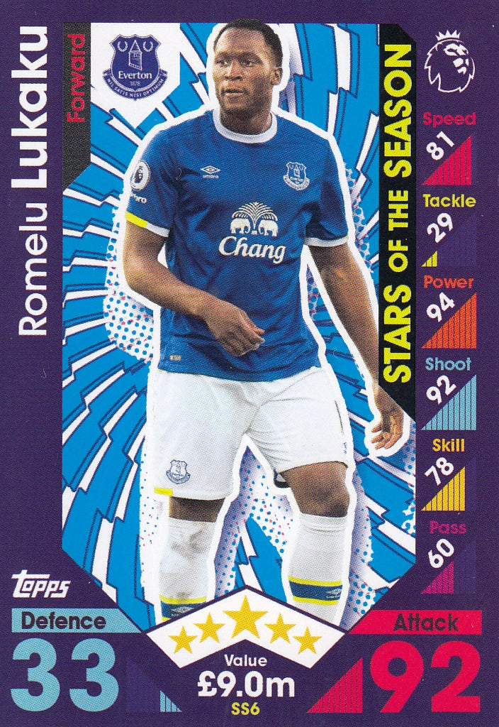 SS-06. ROMELU LUKAKU - EVERTON - STARS OF THE SEASON