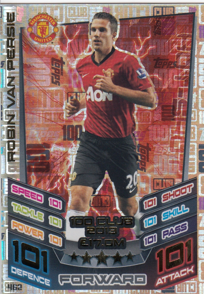 462. ROBIN VAN PERSIE - MANCHESTER UNITED - 100 CLUB 2013