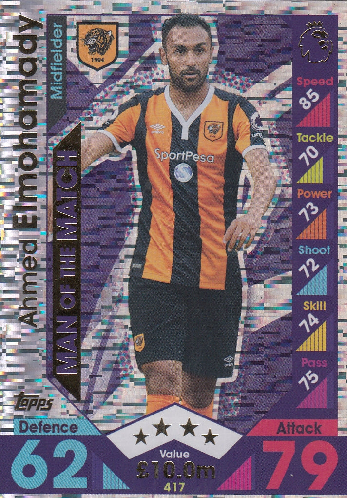 417. AHMED ELMOHAMADY - HULL - MAN OF THE MATCH