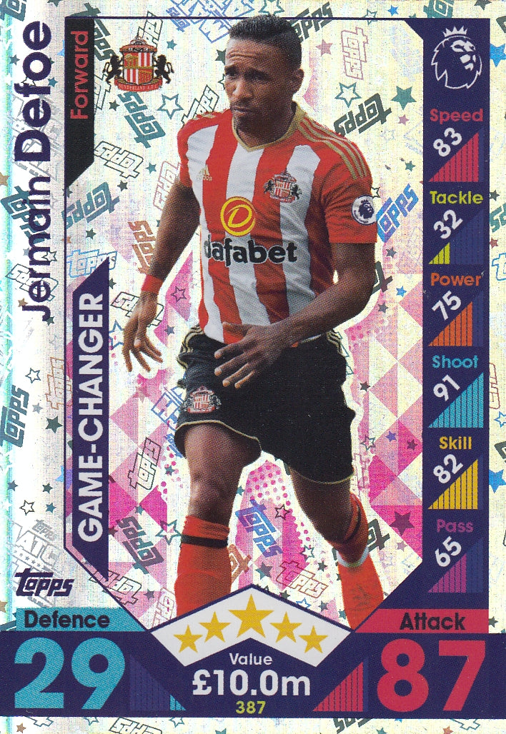 387. JERMAIN DEFOE - SUNDERLAND - GAME-CHANGER