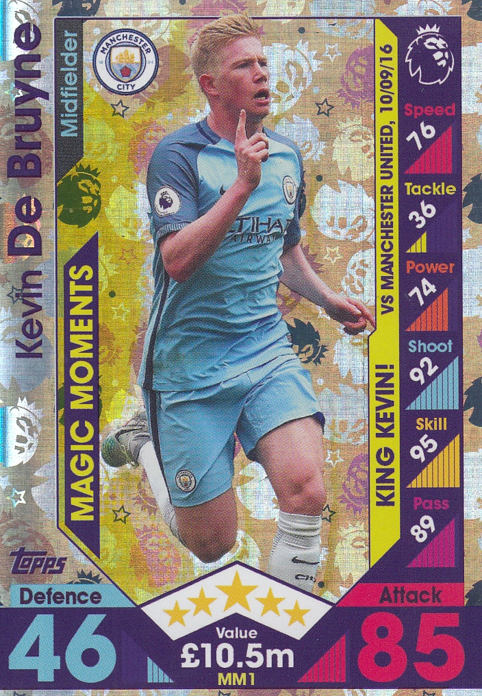 MM-01. KEVIN DE BRUYNE - MANCHESTER CITY - MAGIC MOMENTS