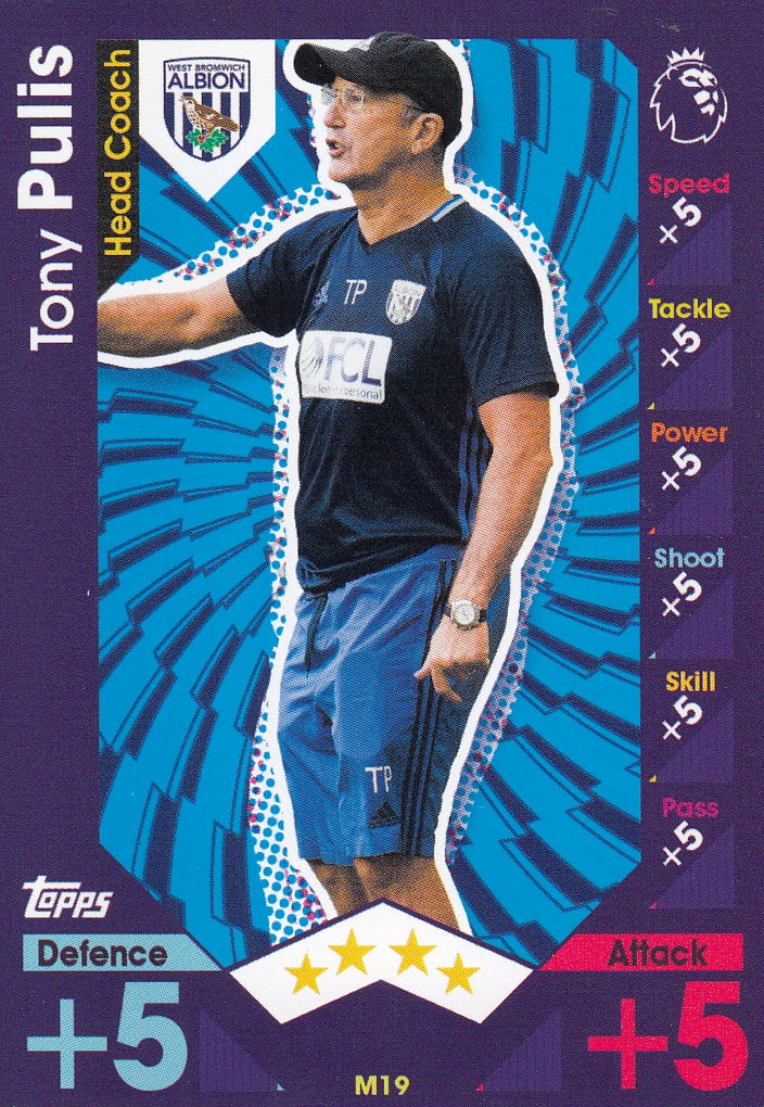 M-19. TONY PULIS - WEST BROMWICH ALBION - MANAGER