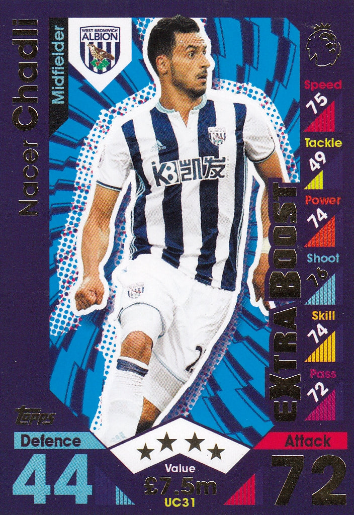 UC-31. NACER CHADLI - WEST BROMWICH ALBION - EXTRA BOOST