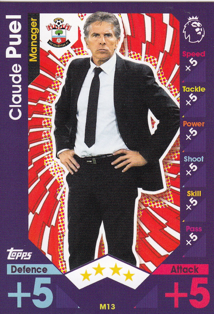 M-13. CLAUDE PUEL - SOUTHAMPTON - MANAGER