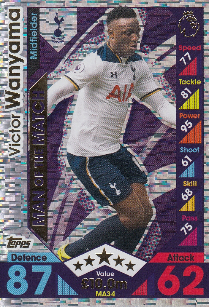 MA-34. VICTOR WANYAMA - TOTTENHAM HOTSPUR - MAN OF THE MATCH