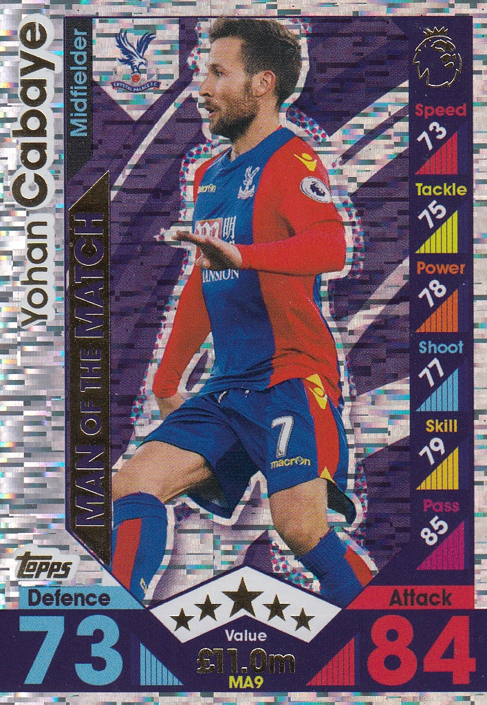 MA-09. YOHAN CABAYE - CRYSTAL PALACE - MAN OF THE MATCH