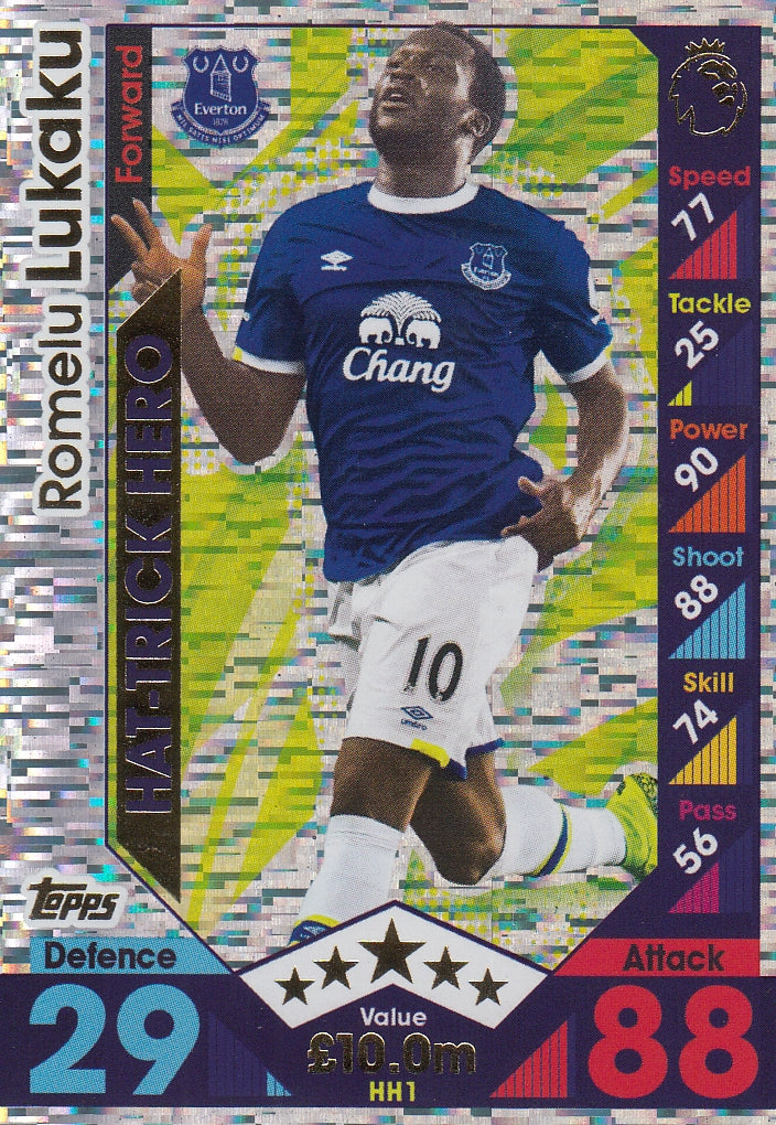 HH-01. ROMELU LUKAKU - EVERTON - HAT-TRICK HERO