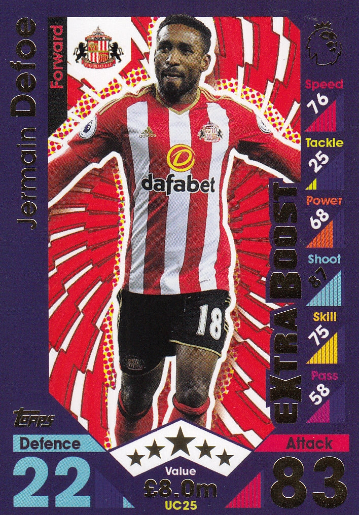 UC-25. JERMAIN DEFOE - SUNDERLAND - EXTRA BOOST