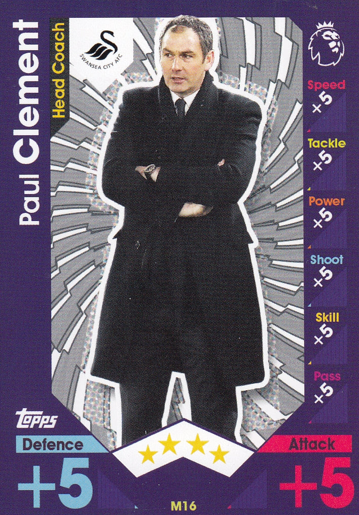 M-16. PAUL CLEMENT - SWANSEA CITY - MANAGER