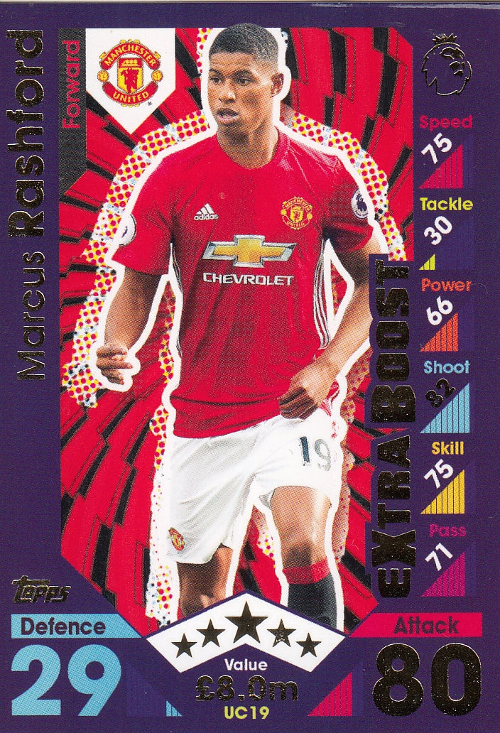 UC-19. MARCUS RASHFORD - MANCHESTER UNITED - EXTRA BOOST