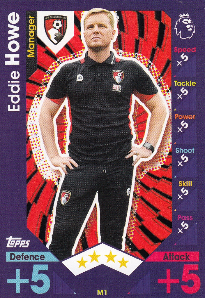 M-01. EDDIE HOWE - AFC BOURNEMOUTH - MANAGER