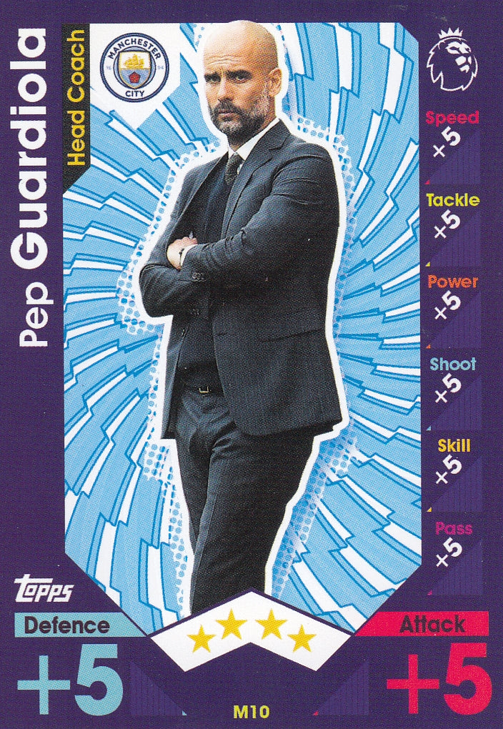 M-10. PEP GUARDIOLA - MANCHESTER CITY - MANAGER