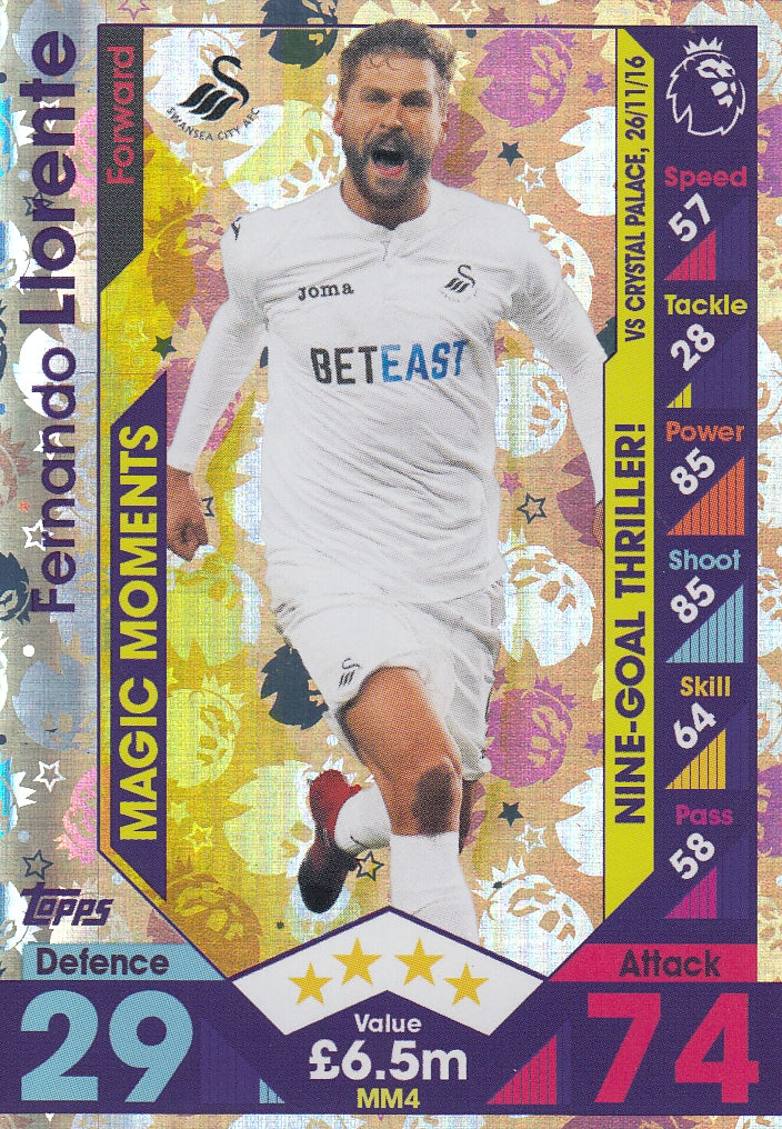 MM-04. FERNANDO LLORENTE - SWANSEA CITY - MAGIC MOMENTS