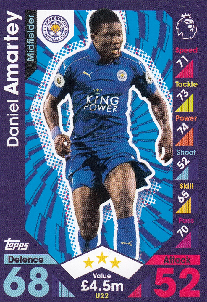 U022. DANIEL AMARTEY - LEICESTER CITY