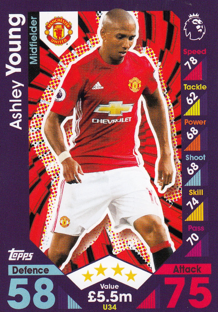U034. ASHLEY YOUNG - MANCHESTER UNITED