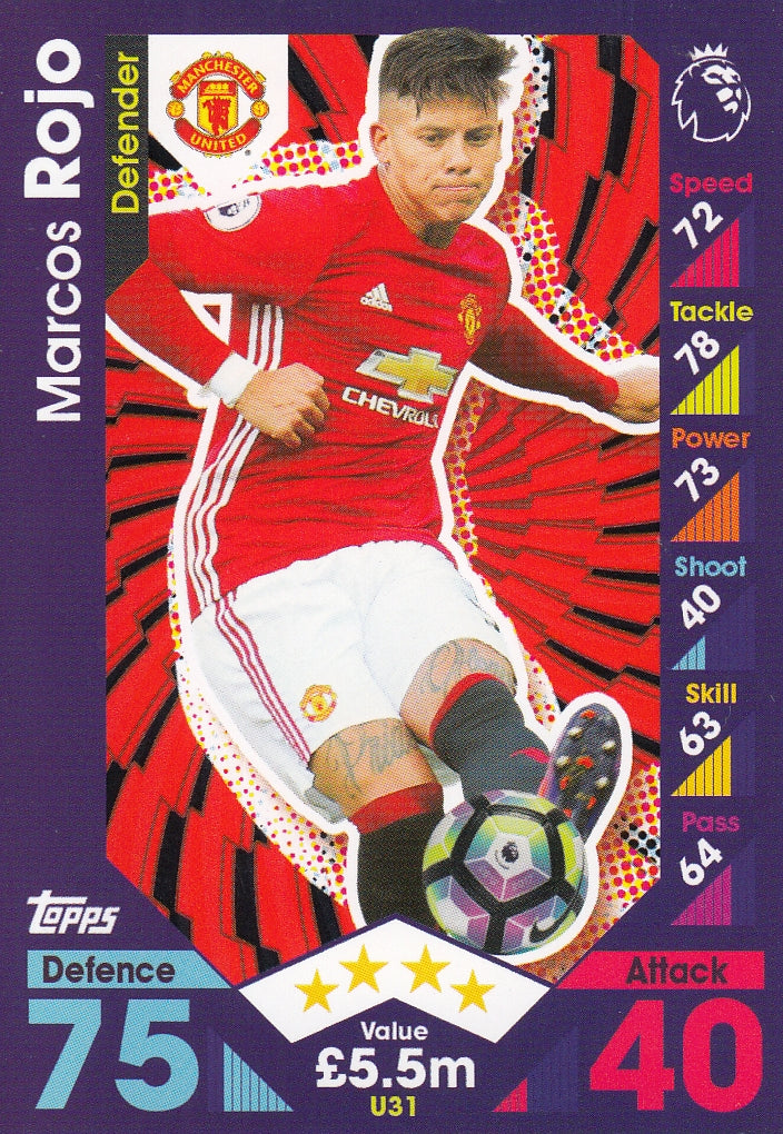 U031. MARCOS ROJO - MANCHESTER UNITED