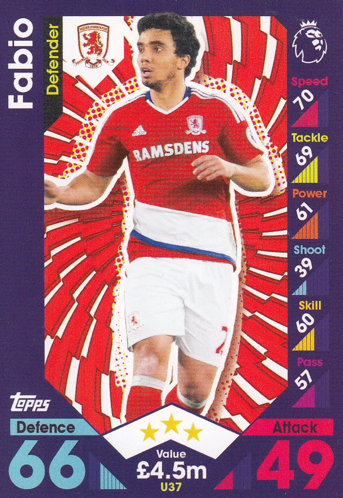 U037. FABIO - MIDDLESBROUGH