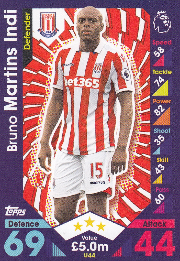 U044. BRUNO MARTINS INDI - STOKE CITY