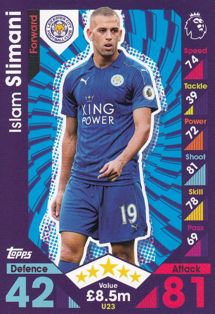U023. ISLAM SLIMANI - LEICESTER CITY