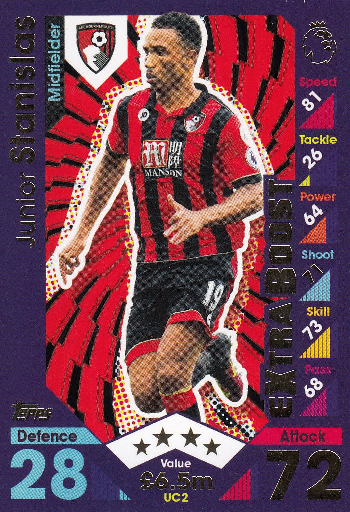 UC-02. JUNIOR STANISLAS - AFC BOURNEMOUTH - EXTRA BOOST