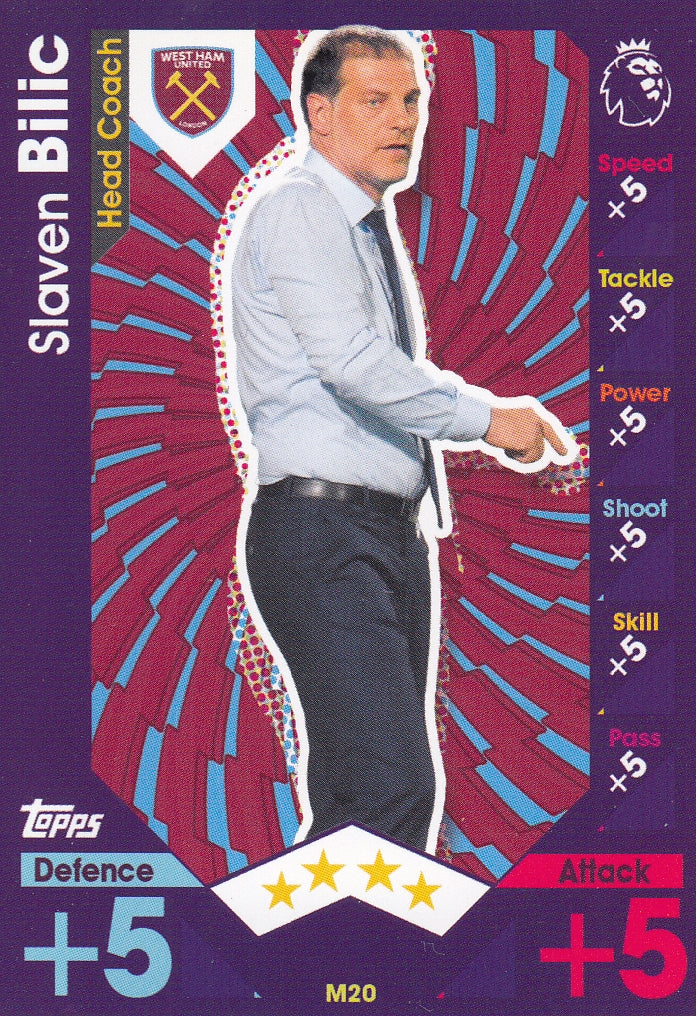 M-20. SLAVEN BILIC - WEST HAM UNITED - MANAGER