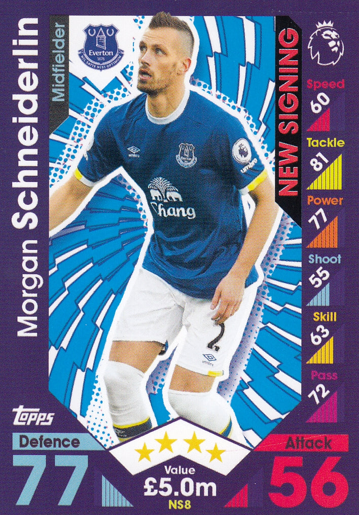 NS-08. MORGAN SCHNEIDERLIN - EVERTON - NEW SIGNING