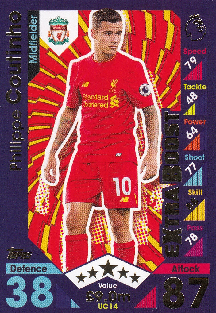 UC-14. PHILIPPE COUTINHO - LIVERPOOL - EXTRA BOOST