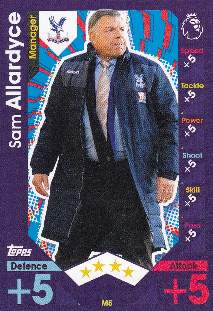 M-05. SAM ALLARDYCE - CRYSTAL PALACE - MANAGER