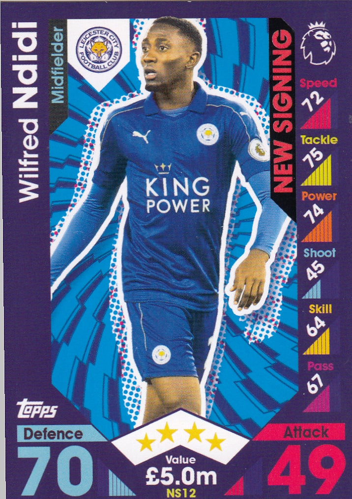 NS-12. WILFRED NDIDI - LEICESTER CITY - NEW SIGNING