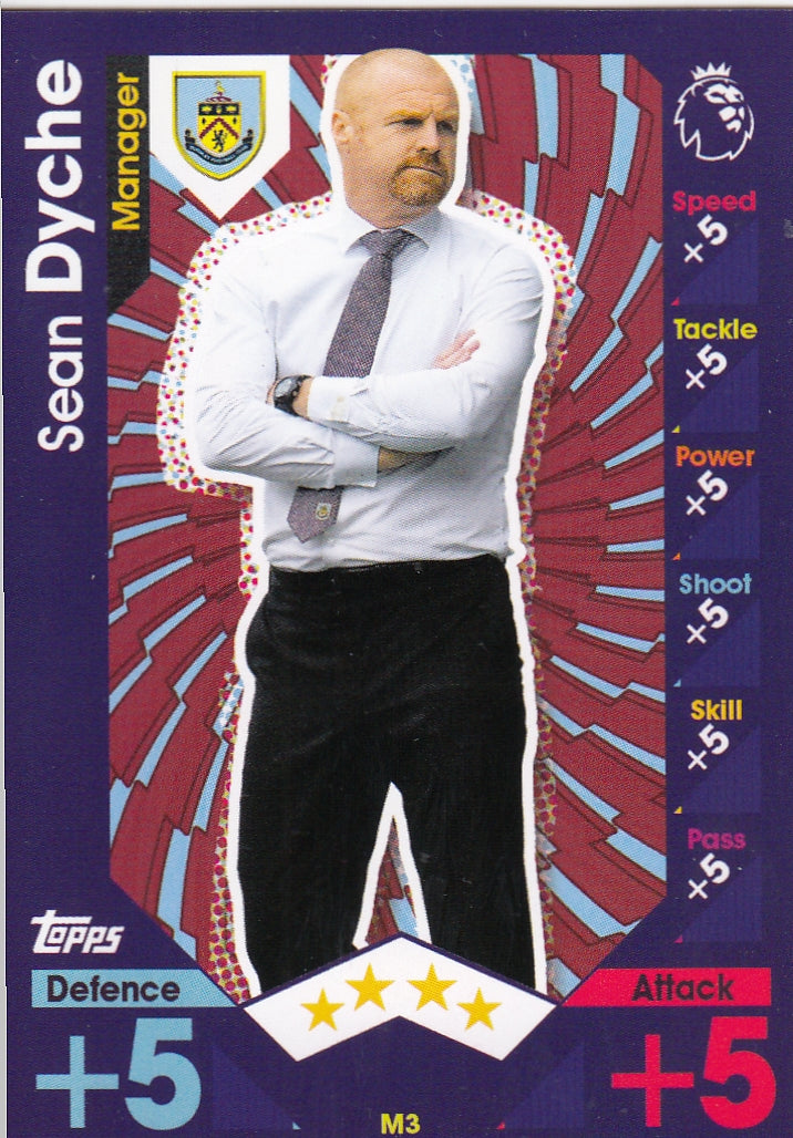 M-03. SEAN DYCHE - BURNLEY - MANAGER