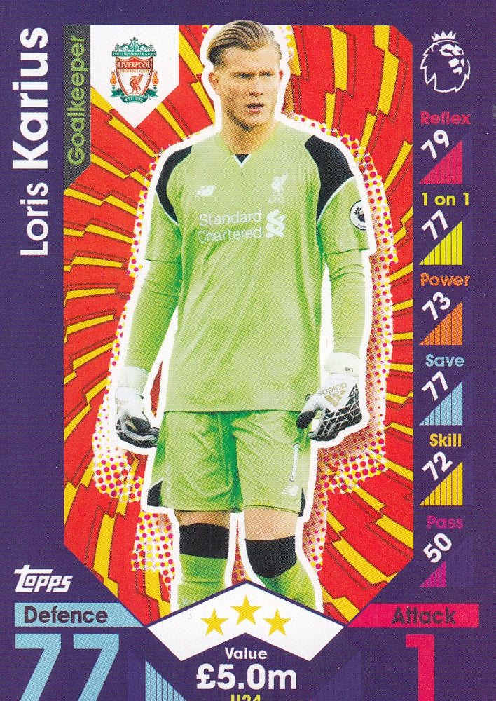 U024. LORIS KARIUS - LIVERPOOL