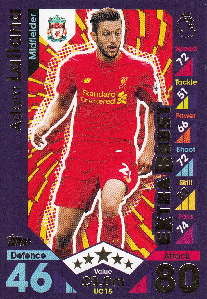 UC-15. ADAM LALLANA - LIVERPOOL - EXTRA BOOST
