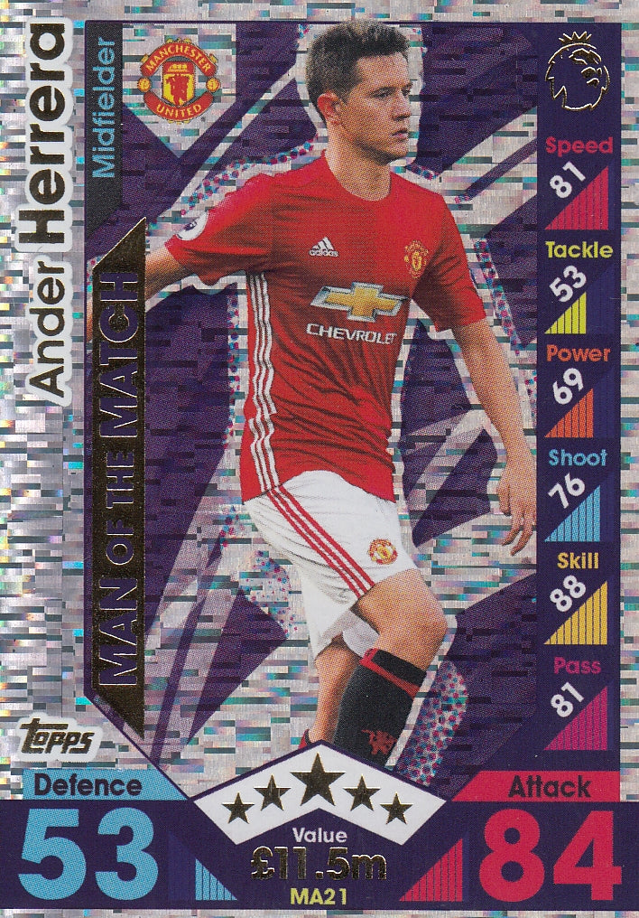 MA-21. ANDER HERRERA - MANCHESTER UNITED - MAN OF THE MATCH