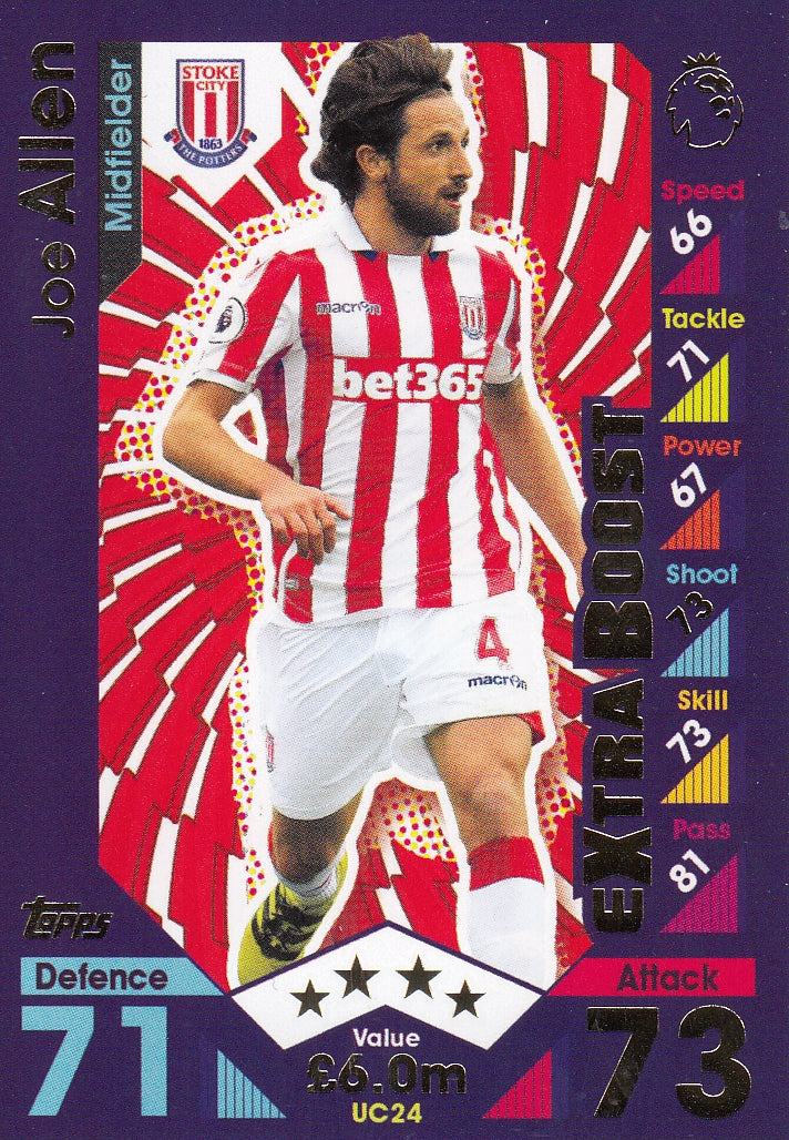 UC-24. JOE ALLEN - STOKE CITY - EXTRA BOOST