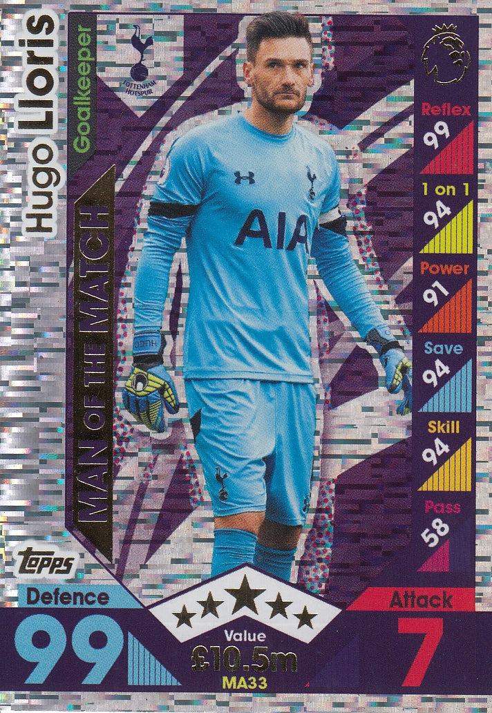 MA-33. HUGO LLORIS - TOTTENHAM HOTSPUR - MAN OF THE MATCH