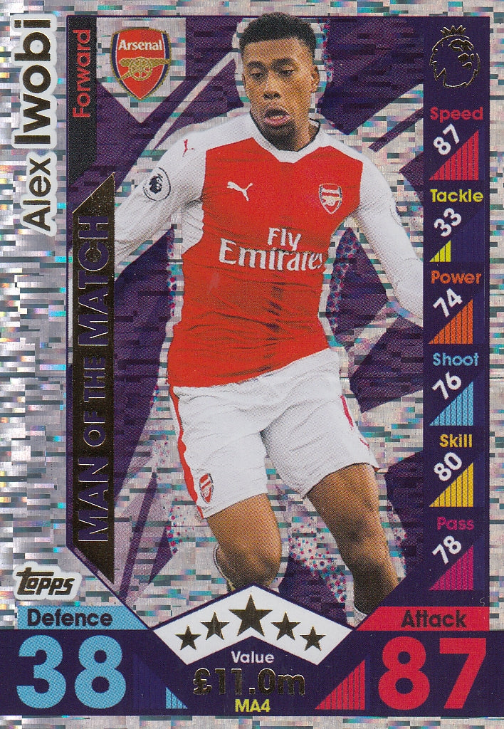 MA-04. ALEX IWOBI - ARSENAL - MAN OF THE MATCH