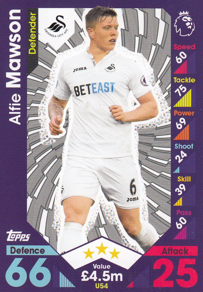 U054. ALFIE MAWSON - SWANSEA CITY