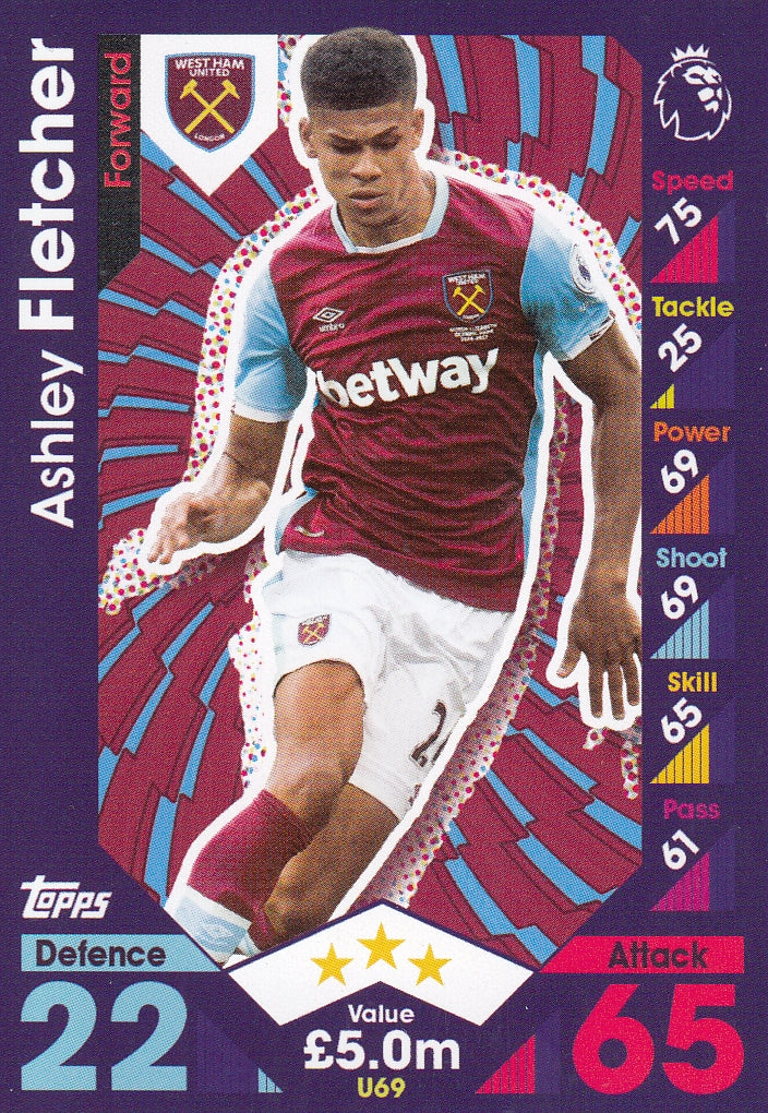 U069. ASHLEY FLETCHER - WEST HAM UNITED