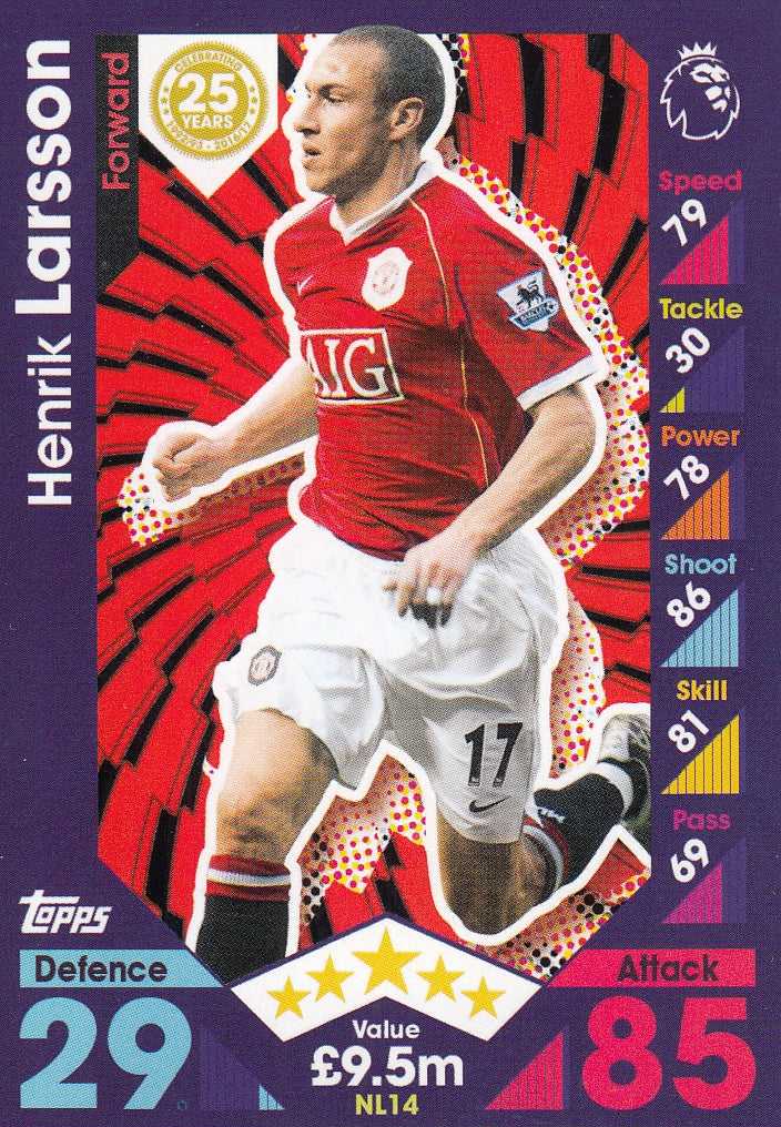 NL-14. HENRIK LARSSON - MANCHESTER UNITED