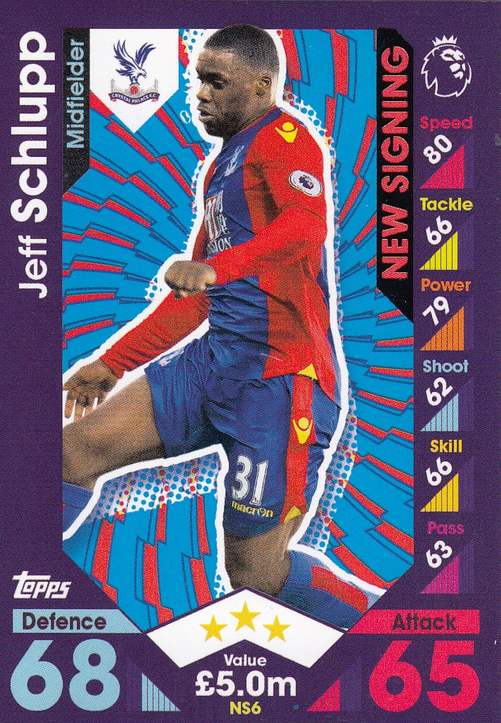 NS-06. JEFF SCHLUPP - CRYSTAL PALACE - NEW SIGNING