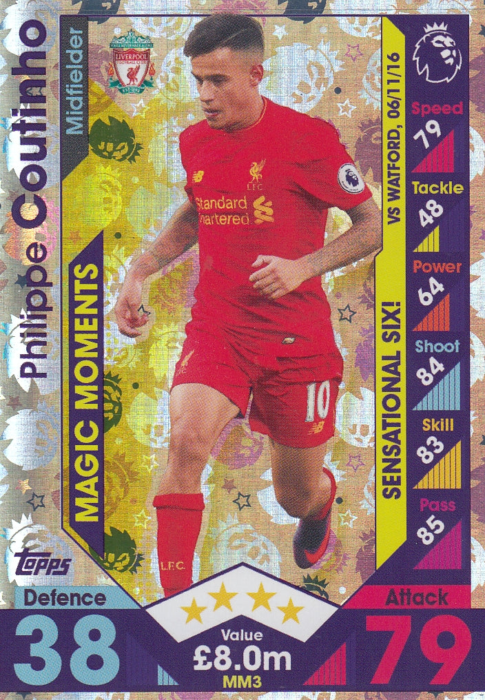 MM-03. PHILIPPE COUTINHO - LIVERPOOL - MAGIC MOMENTS