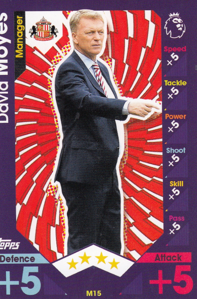 M-15. DAVID MOYES - SUNDERLAND - MANAGER