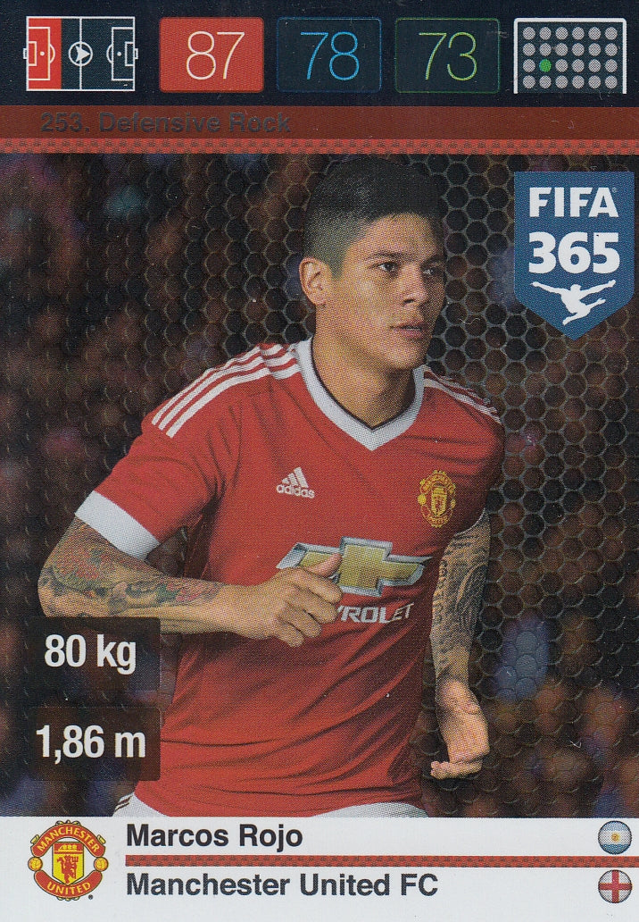253. MARCOS ROJO - MANCHESTER UNITED - DEFENSIVE ROCK
