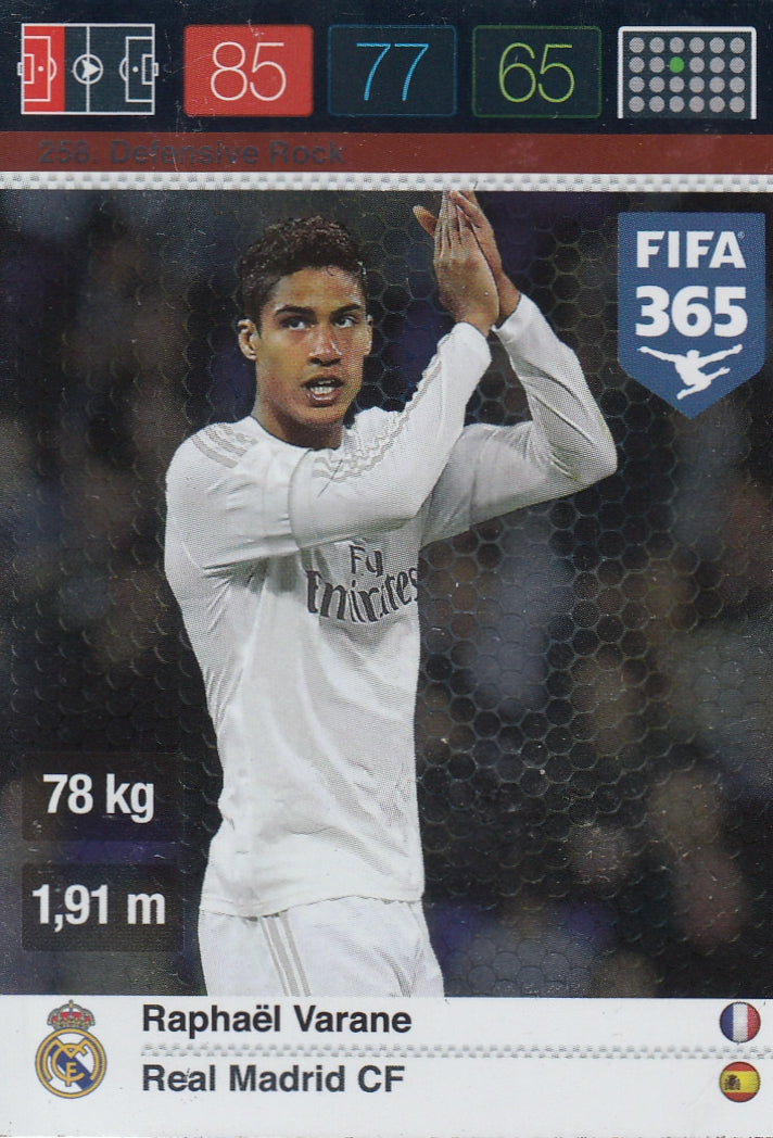 258. RAPHAEL VARANE - REAL MADRID C.F. - DEFENSIVE ROCK