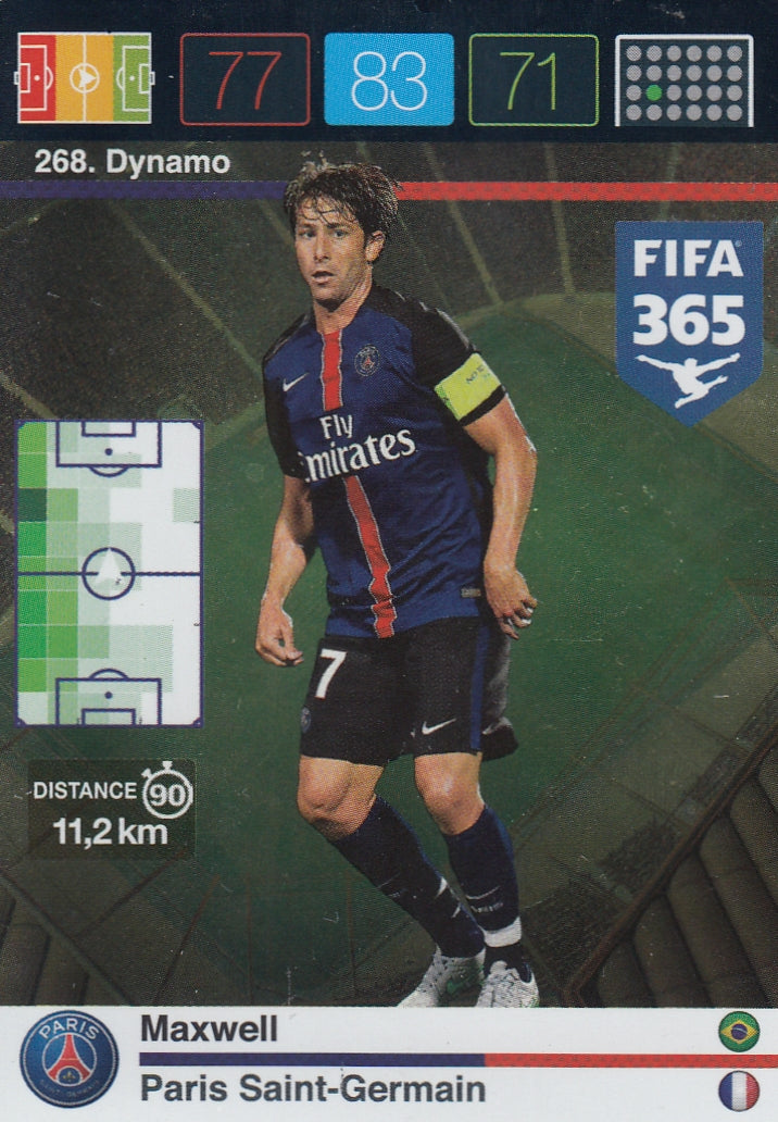 268. MAXWELL - PARIS SAINT-GERMAIN - DYNAMO