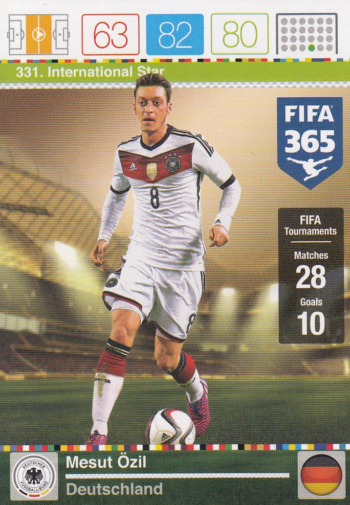 331. MESUT ÖZIL - GERMANY - INTERNATIONAL STAR