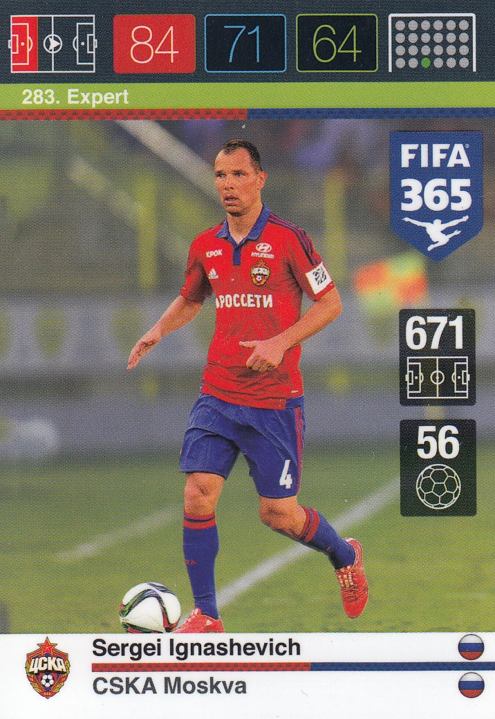 283. SERGEI IGNASHEVICH - CSKA MOSKVA - EXPERT