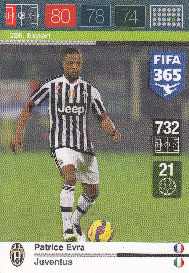 286. PATRICE EVRA - JUVENTUS - EXPERT