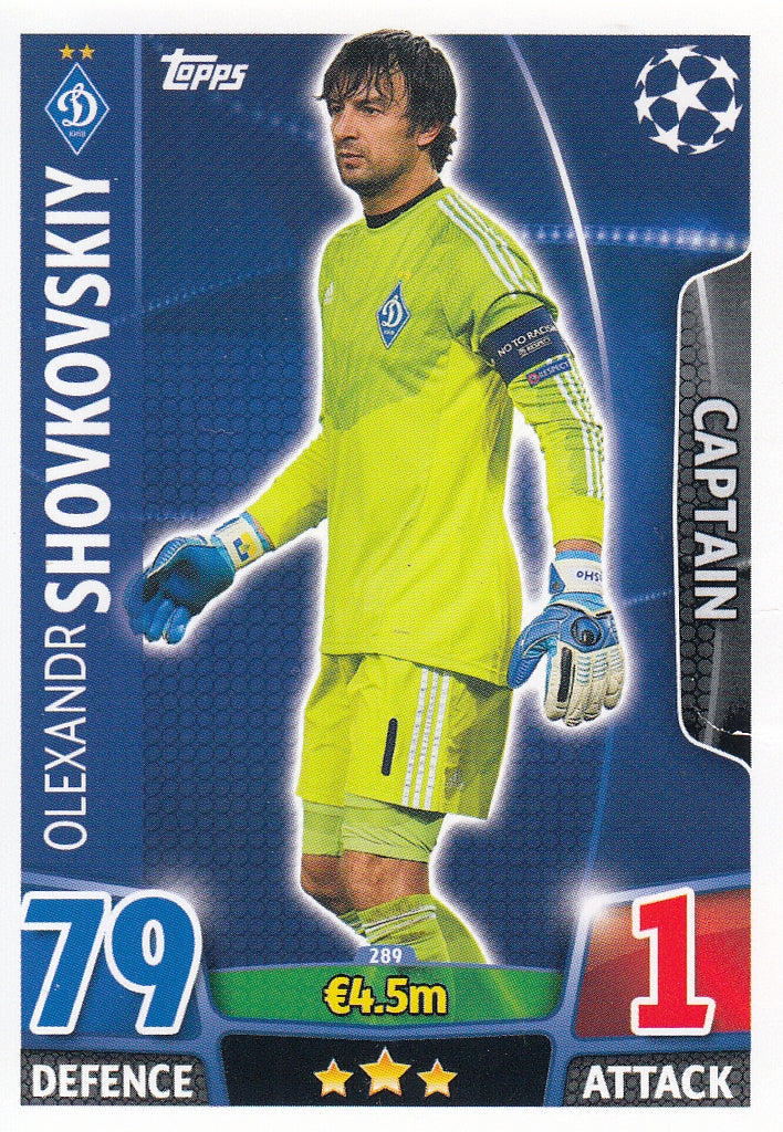 289. OLEXANDR SHOVKOVSKI - DYNAMO KYIV